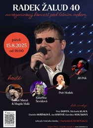 Radek Žalud 40 - narozeninový koncert pod letním nebem