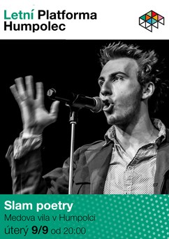 Slam poetry v Medově vile