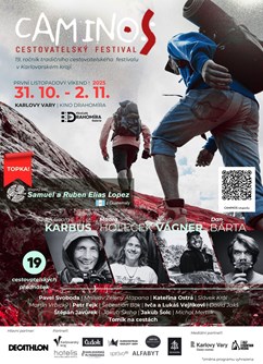 Caminos - cestovatelský festival Karlovy Vary