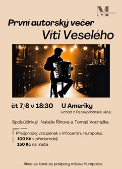 První autorský večer Víti Veselého
