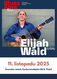 Elijah Wald (USA) - Blues Alive Tour