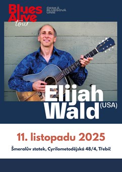 Elijah Wald (USA) - Blues Alive Tour