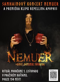Samhainový koncert Nemuer a premiéra klipu Repelling Apophis