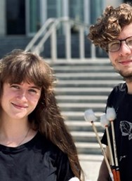 David Paša & Lenka Titzová (bicí nástroje) 