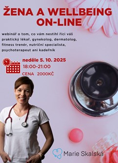 MUDr. Marie Skalská: Žena a wellbeing on-line