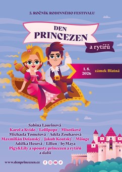Den princezen a rytířů - Zámek Blatná