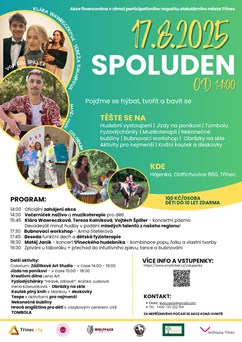 Spoluden - pojďme se hýbat, tvořit a bavit se + 2 koncerty