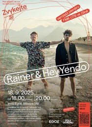 Hey Yendo/Rainer: koncert na Poli designu