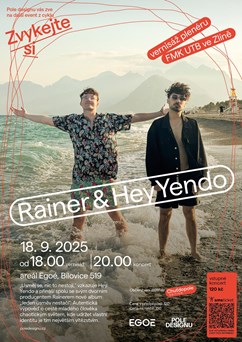 Hey Yendo/Rainer: koncert na Poli designu