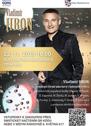 Představení Vladimíra Hrona One man show "Abeceda hvězd"