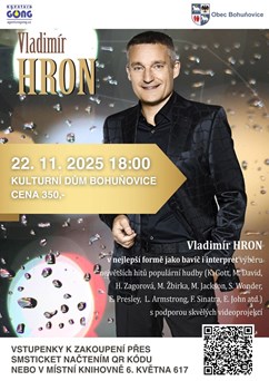Představení Vladimíra Hrona One man show "Abeceda hvězd"