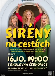 Sirény na cestách v Černovicích
