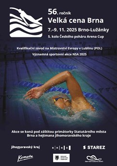 Velká cena Brna 2025 v plavání