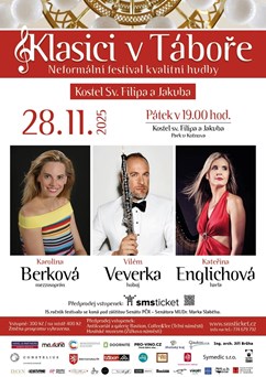 Vilém Veverka, Kateřina Englichová, Karolína Berková