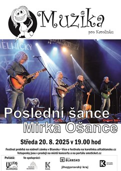 Muzika pro Karolínku - Poslední Šance Mirka Ošance