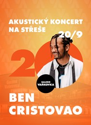 Ben Cristovao akusticky na střeše Vaňkovky