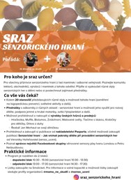 Sraz senzorického hraní