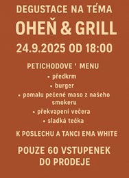 Degustace na téma Oheň & Grill