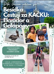 Besídka Cestuji za KAČKU: Ekvádor a Galapágy