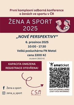 Žena a sport 2025 - "Nové perspektivy"
