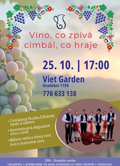 Víno, co zpívá - Cimbál, co hraje