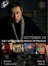 Den kazašského filmu s Ermekem Tursunovem v Praze