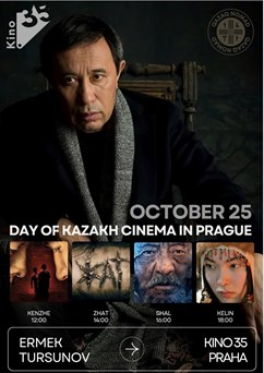 Den kazašského filmu s Ermekem Tursunovem v Praze