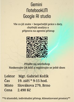 Gemini a další nástroje od Google - prakticky, efektivně