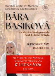 Bára Basiková - komorní recitál s klavírem