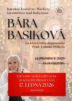 Bára Basiková - komorní recitál s klavírem
