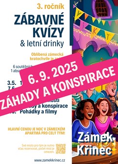 Zábavný kvíz na zámku Křinec | Záhady a konspirace