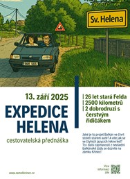 Expedice Helena | cestovatelská přednáška na zámku Křinec