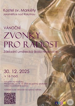 Vánoční Zvonky pro radost - ZUŠ Hrotovice