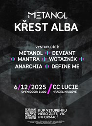 Metanol Křest alba