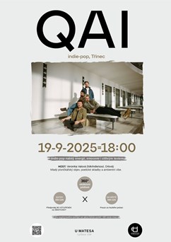 QAI | host Veronika Valová | 360° pódium | Live Music