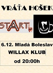 Vráťa Hošek + STARTi + Přísun povolen - Mladá Boleslav