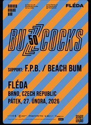 Buzzcocks (UK) + F.P.B. + Beach Bum