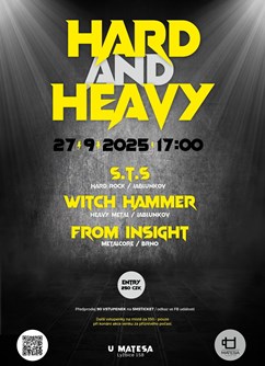 Hard & Heavy | Rock / Metal Night | Live Music | U Matesa