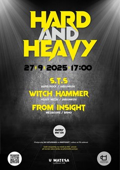 Hard & Heavy | Rock / Metal Night | Live Music | U Matesa