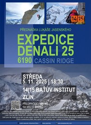 Lukáš Jasenský - expedice Denali jižní stěnou 2025 (Zlín)