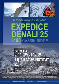Lukáš Jasenský - expedice Denali jižní stěnou 2025 (Zlín)
