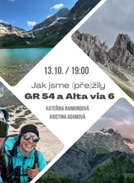 Jak jsme (pře)žily GR 54 a Alta via 6