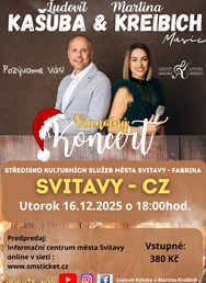 Vianočný Koncert Ľudovít Kašuba a Martina Kreibich