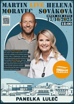 Martin Moravec a Helena Sováková LIVE na Panelce