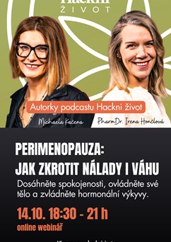 Perimenopauza: Zkroťte výkyvy nálad, noční pocení i kila