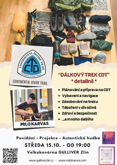 CDT - Continental Divide Trail | cesta a hudba