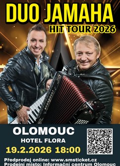 Koncert - Duo Jamaha - Hit Tour 2026 - Olomouc