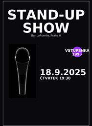 Stand-up comedy show v Music Baru LaFuente
