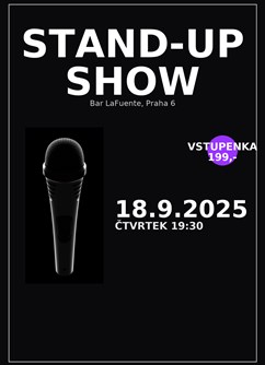 Stand-up comedy show v Music Baru LaFuente