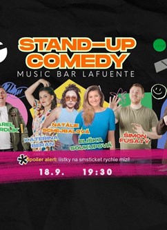 Stand-up comedy show v Music Baru LaFuente